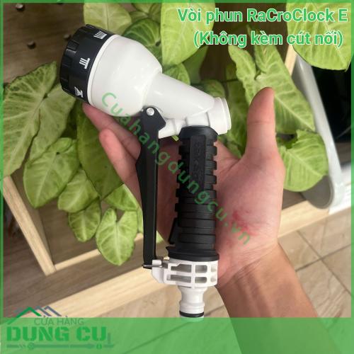 Vòi Phun Nước Takagi RaCroClock E (Không Cút Nối) - Giải Pháp Tưới Tiêu Và Vệ Sinh Chuyên Nghiệp