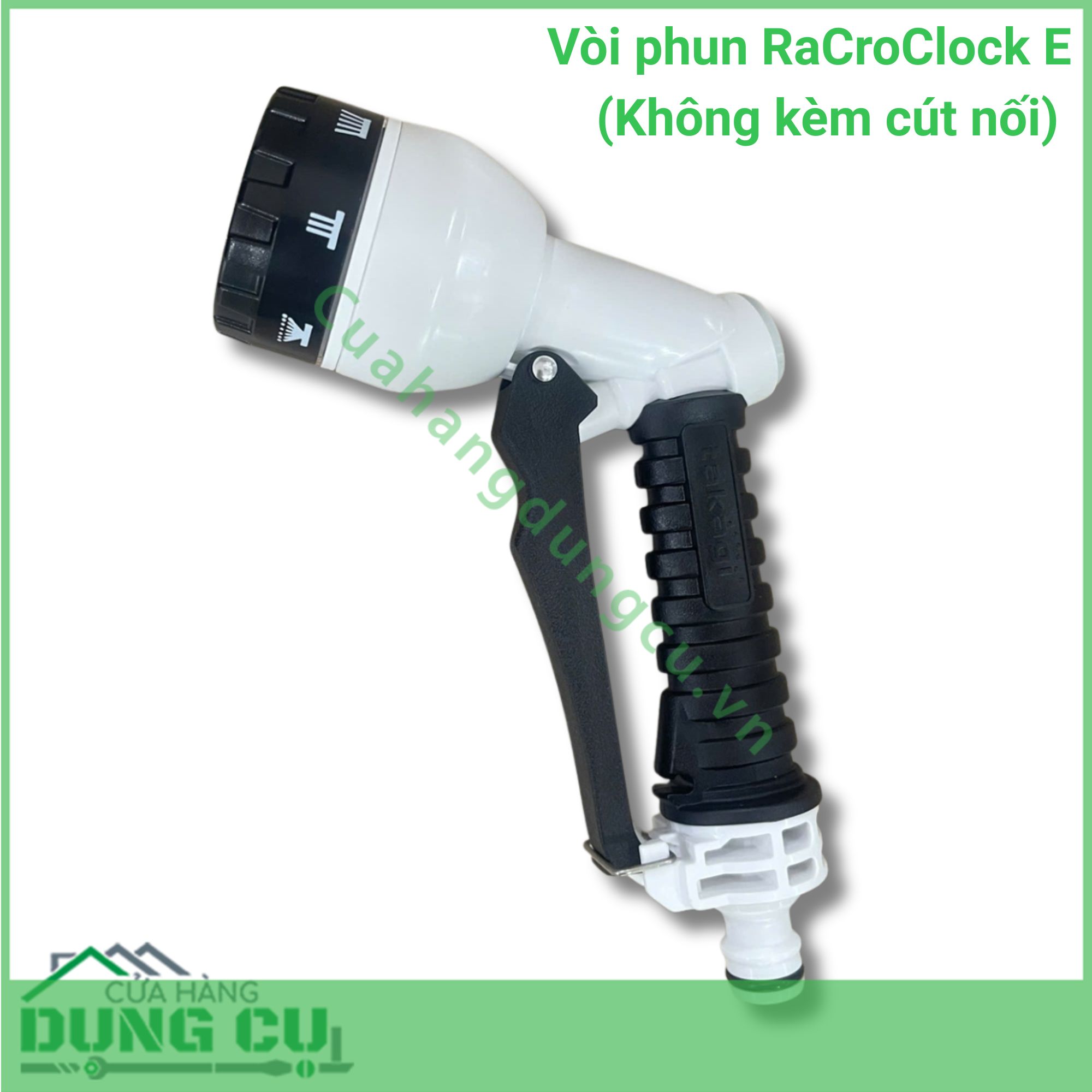 Vòi Phun Nước Takagi RaCroClock E (Không Cút Nối) - Giải Pháp Tưới Tiêu Và Vệ Sinh Chuyên Nghiệp
