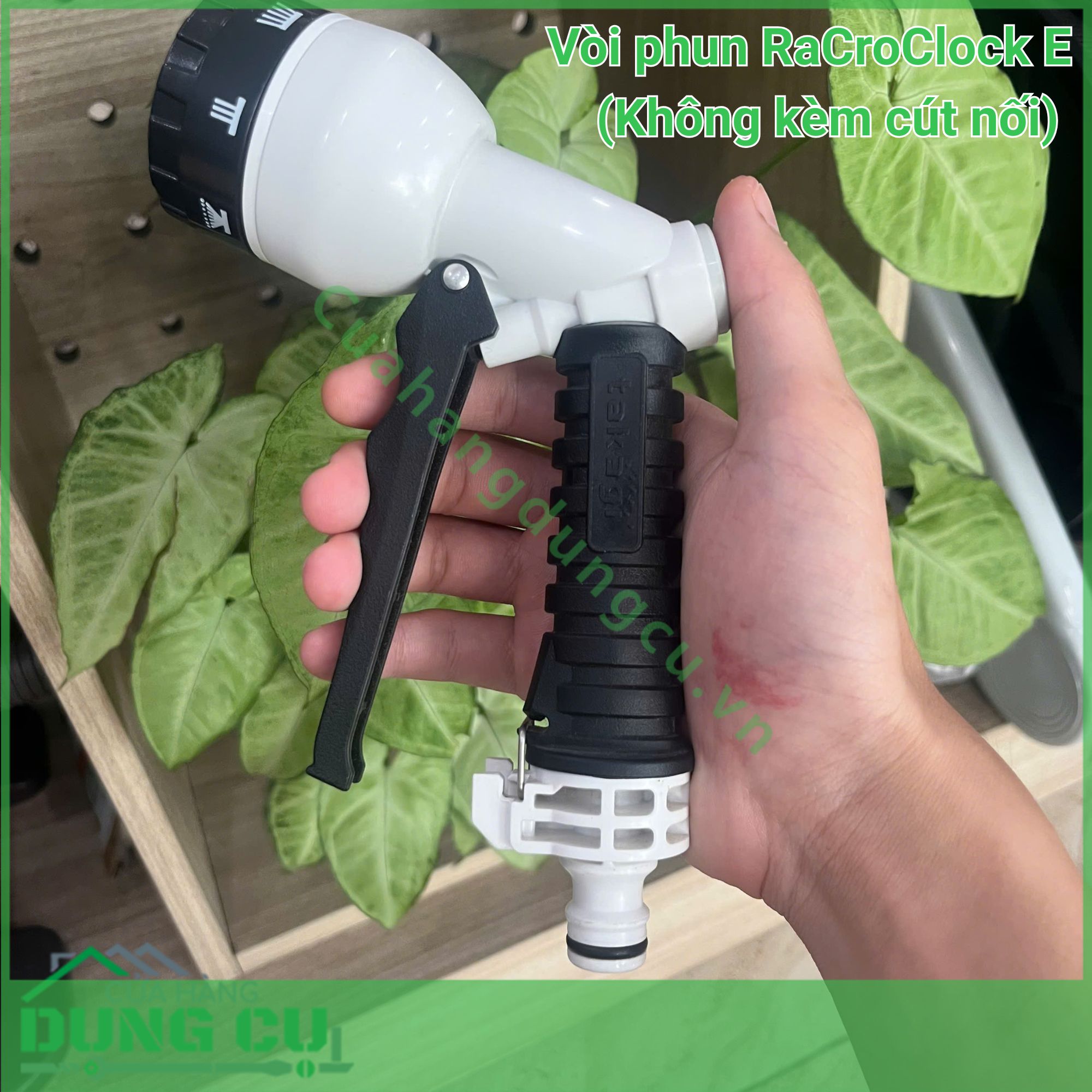 Vòi Phun Nước Takagi RaCroClock E (Không Cút Nối) - Giải Pháp Tưới Tiêu Và Vệ Sinh Chuyên Nghiệp
