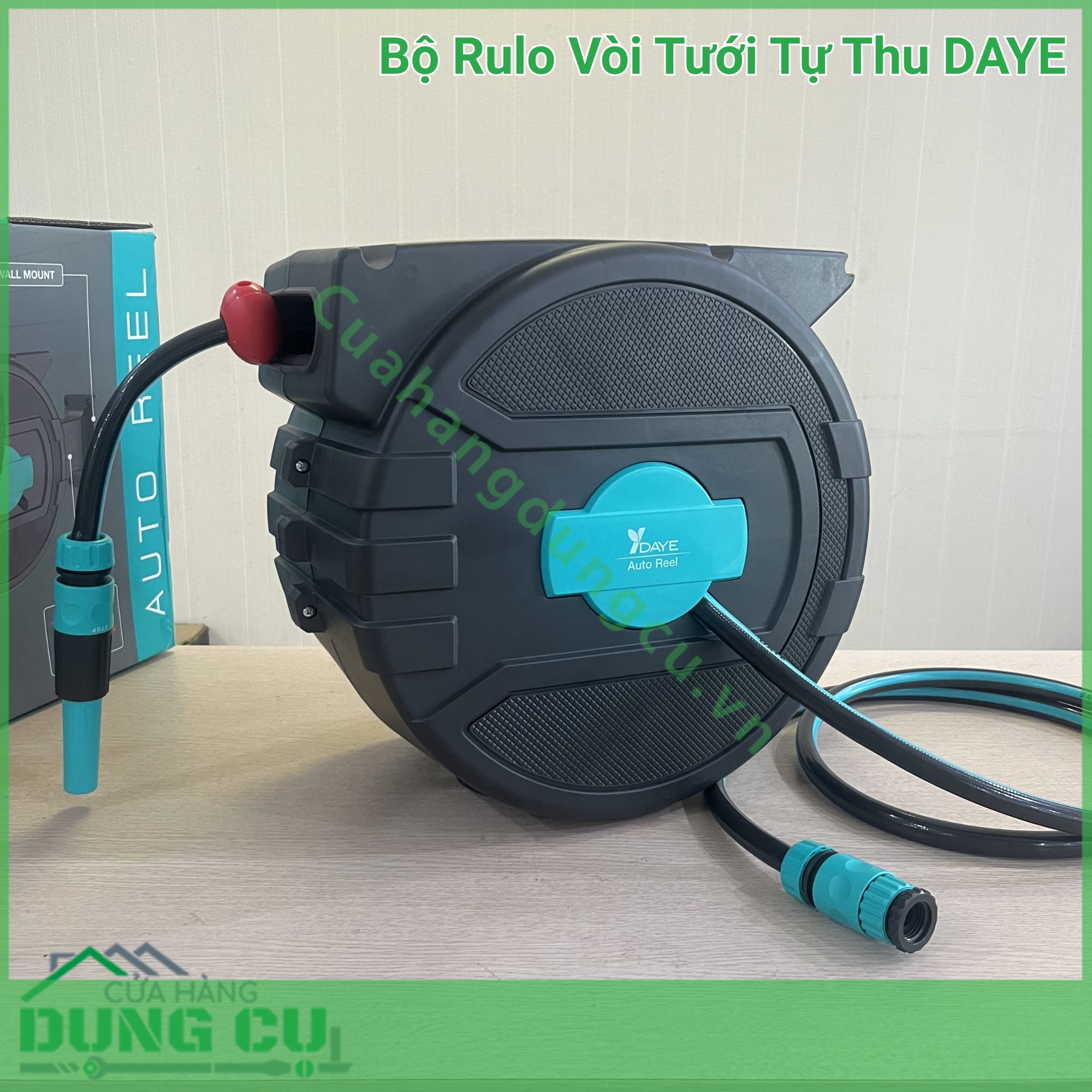 Bộ Rulo Vòi Tưới Tự Thu 20M DAYE – Giải Pháp Chăm Sóc Không Gian Xanh Toàn Diện
