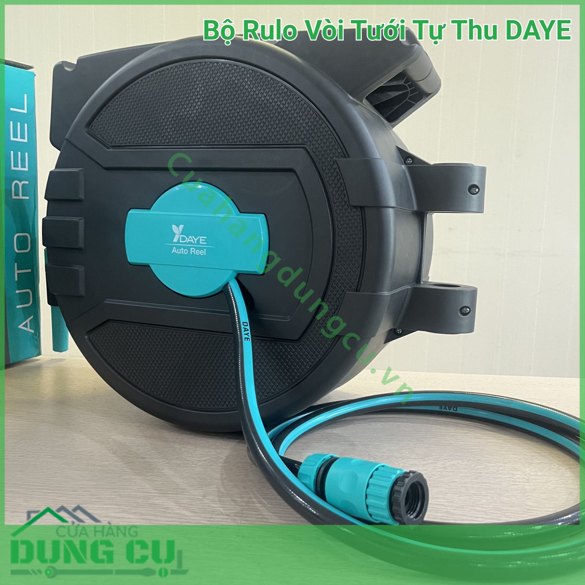 Bộ Rulo Vòi Tưới Tự Thu 20M DAYE – Giải Pháp Chăm Sóc Không Gian Xanh Toàn Diện
