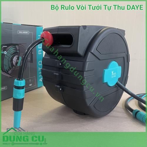 Bộ Rulo Vòi Tưới Tự Thu 20M DAYE – Giải Pháp Chăm Sóc Không Gian Xanh Toàn Diện