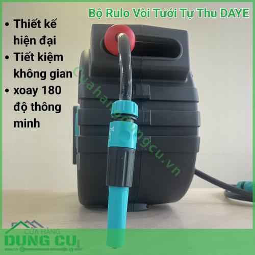 Bộ Rulo Vòi Tưới Tự Thu 20M DAYE – Giải Pháp Chăm Sóc Không Gian Xanh Toàn Diện