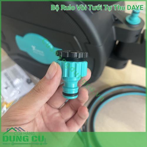 Bộ Rulo Vòi Tưới Tự Thu 20M DAYE – Giải Pháp Chăm Sóc Không Gian Xanh Toàn Diện