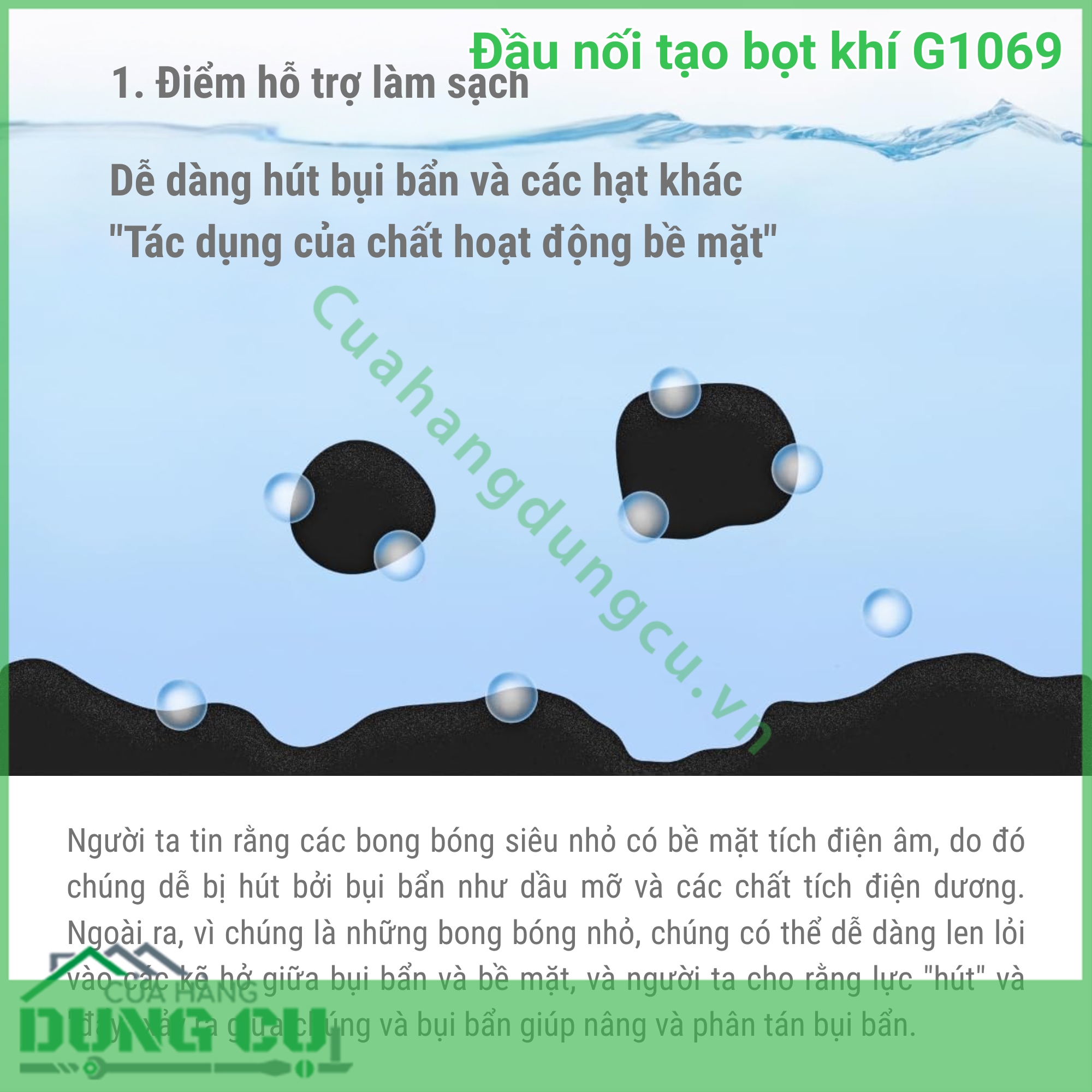 Đầu Nối Tạo Bọt Khí Takagi G1069 - Giải Pháp Tưới Tiêu Và Làm Sạch Đột Phá Từ Nhật Bản