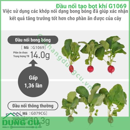 Đầu Nối Tạo Bọt Khí Takagi G1069 - Giải Pháp Tưới Tiêu Và Làm Sạch Đột Phá Từ Nhật Bản